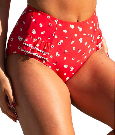 Pour Moi Sunset Beach Control High Waist Bikini Bottom Reviews Bare