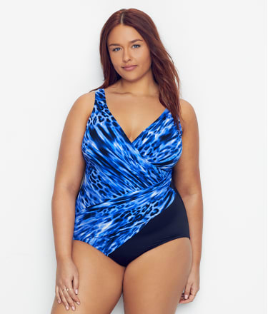 Miraclesuit Plus Size Lynx Lazuli Wire Free Oceanus One Piece Reviews