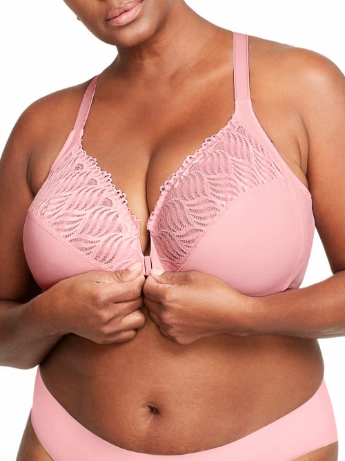 WonderWire Front-Close T-Back Bra