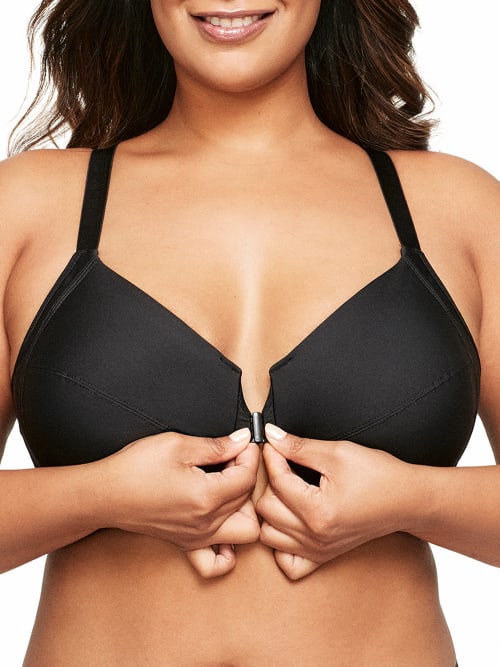 Wonderwire Front-Close Smoothing Bra