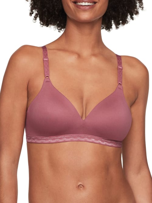 Shop Warner's Cloud 9 Wire-free T-shirt Bra In Deco Rose