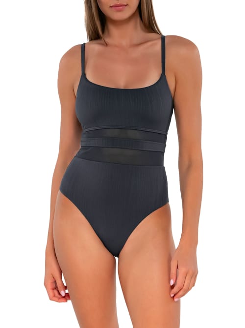 Sunsets Alexa One-piece In Slate Seagrass