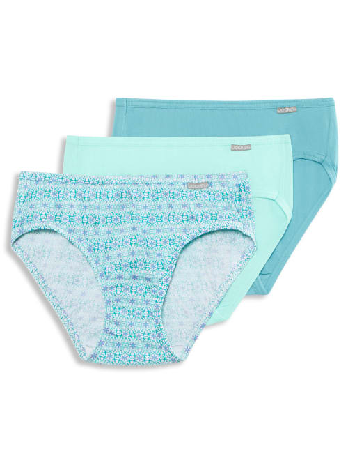 Jockey Plus Size Elance French Cut Brief 3-pack In Cool Terrace