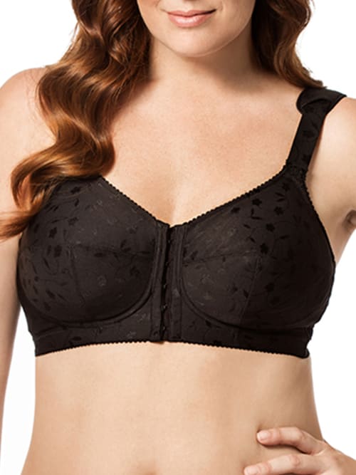 Lexington Jacquard Front-Close Wire-Free Bra