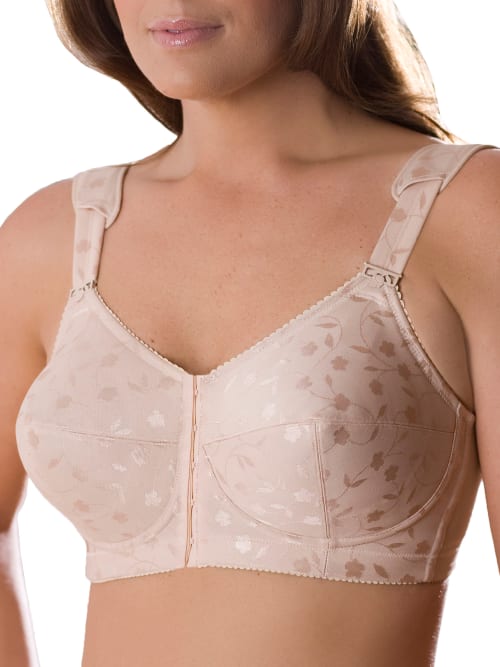 Lexington Jacquard Front-Close Wire-Free Bra