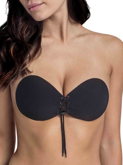 Lace-Up Adhesive Bra