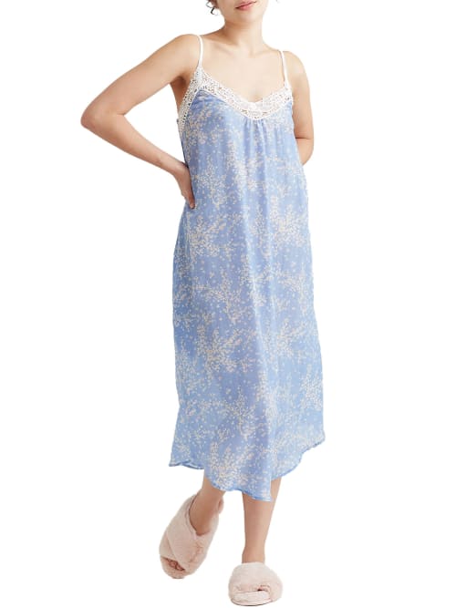 Cheri Blossom Lace Woven Nightgown