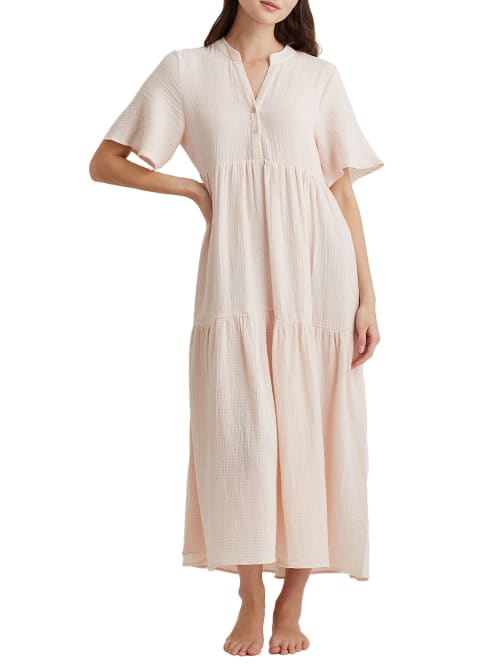 Ashley Woven Cotton Nightgown