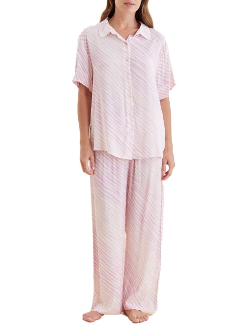 Tatiana Flowy Woven Pajama Set