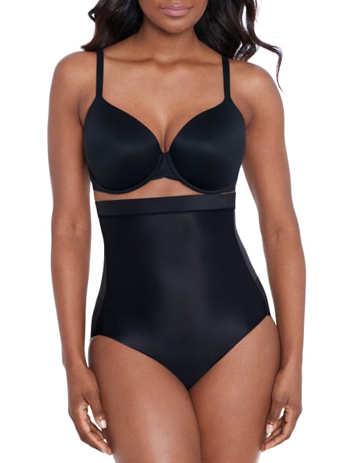 Shop Miraclesuit Core Contour Extra Firm Control High-waist Brief In Black
