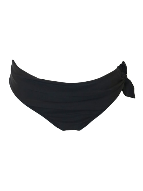 Pour Moi Bermuda Fold-over Bikini Bottom In Black