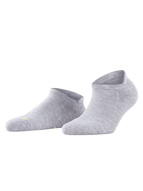 Shop Falke Cool Kick Sneaker Socks In Grey Melange