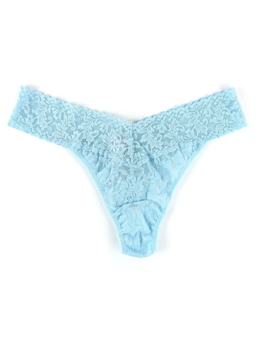 Hanky Panky Bride Crystal Signature Lace Original Rise Thong In White