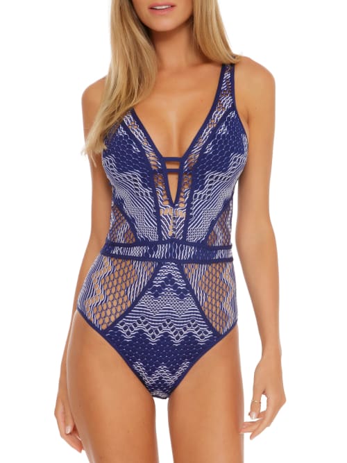 BECCA REVEAL PLUNGE ONE-PIECE