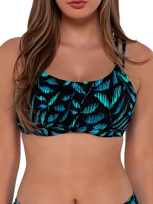 Printed Taylor Underwire Bikini Top