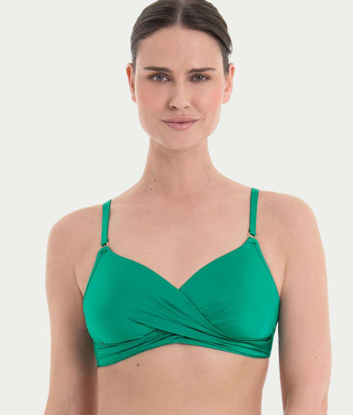 Shop Anita Liberia Bikini Top In Jade
