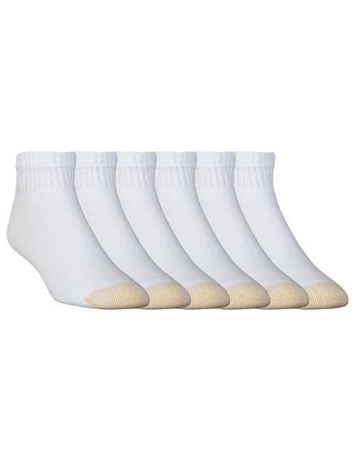 Cotton Cushion Ankle Socks 6-Pack