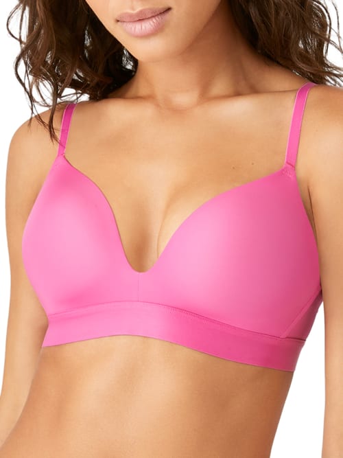 B.tempt'd By Wacoal Opening Act Wire-free Plunge T-shirt Bra In Cornflower