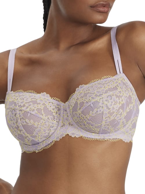 Lace Unlined Side Support Bra