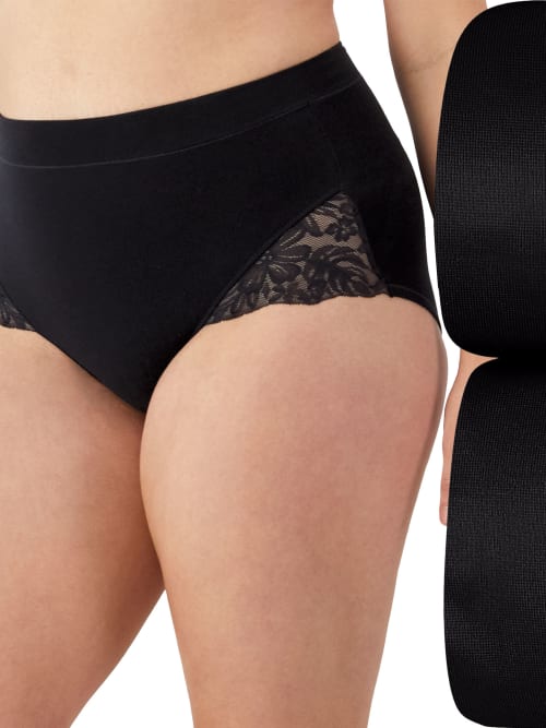 Breathe Lace High-Waist Brief 2-Pack