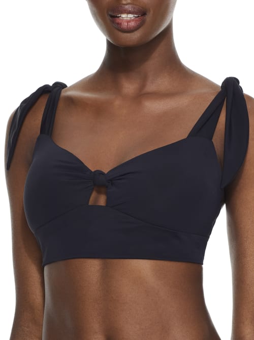 Black Lily Wire-Free Bralette Bikini Top