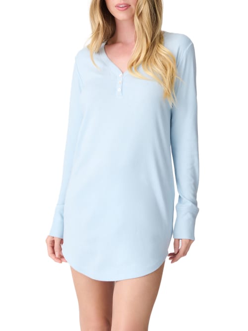 Pointelle Hearts Knit Sleep Shirt