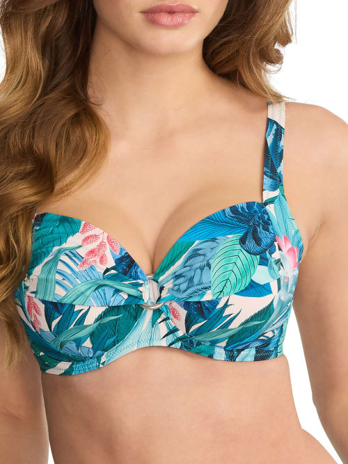 Submarine Blue Elna Bikini Top