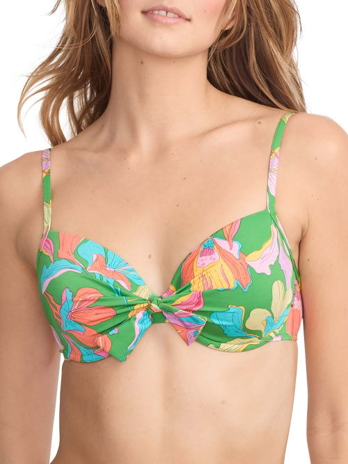 Eleonore Floral Bikini Top