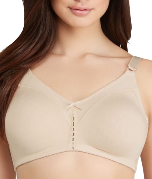 Double Support Cotton Wire-Free Bra