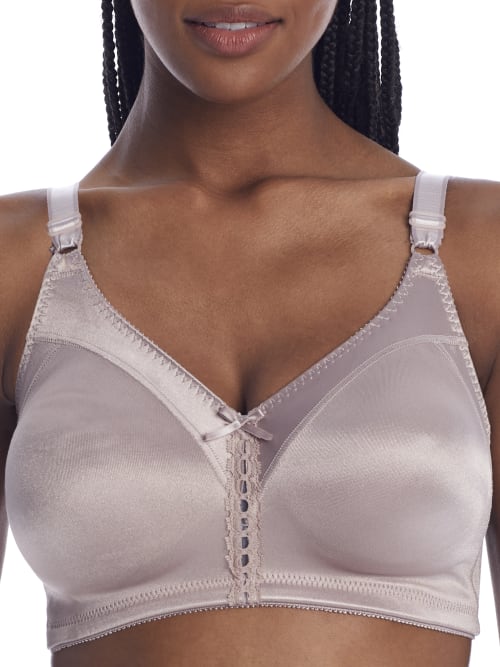 Bali Double Support Wire-free Bra In Evening Blush