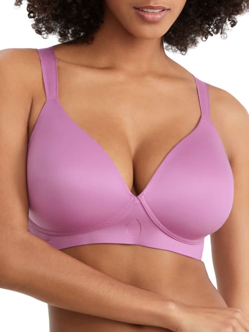 Bali Comfort Revolution Ultimate Wire-free Support T-shirt Bra In Tinted Lavender