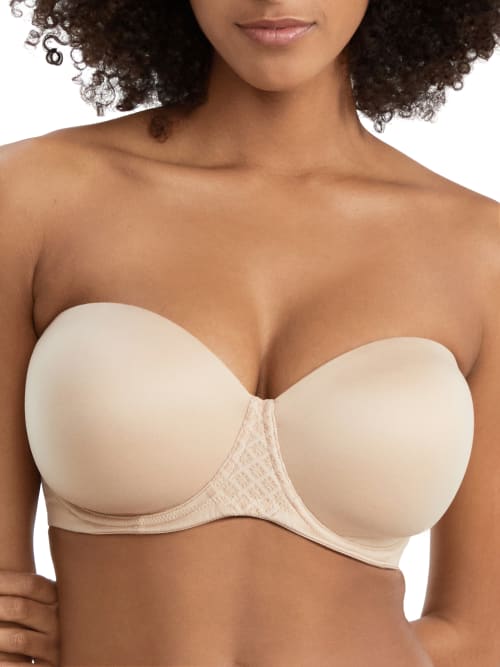 Shop Bali One Smooth U Strapless Bra In Taupe