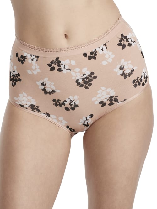 Bare The Easy Everyday Cotton Brief In Holly Floral