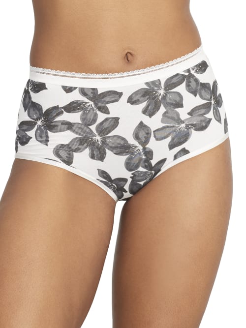 Bare The Easy Everyday Cotton Brief In Sketch Floral