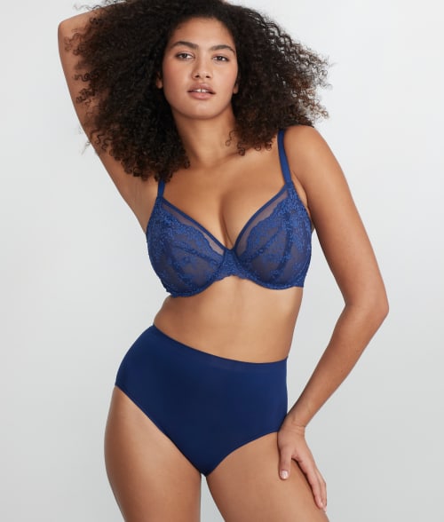 Shop Bare The Easy Everyday Seamless Brief In Blue Depth