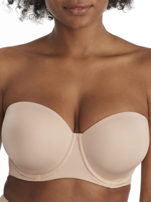 Shop Bare The Smooth Multiway Strapless Bra In Hazel