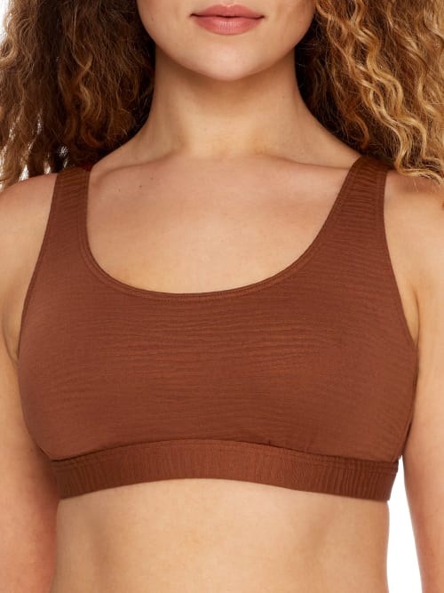 Scoop Neck Bralette Bikini Top