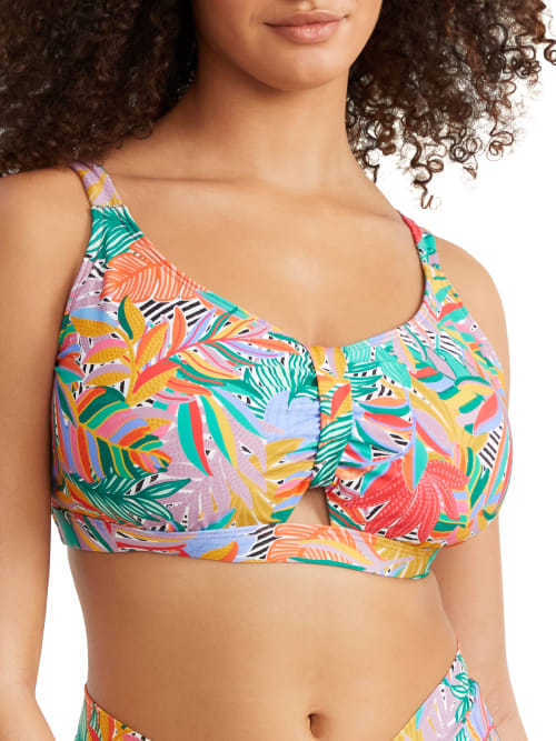 Birdsong Wild Tropic Underwire Bralette Bikini Top
