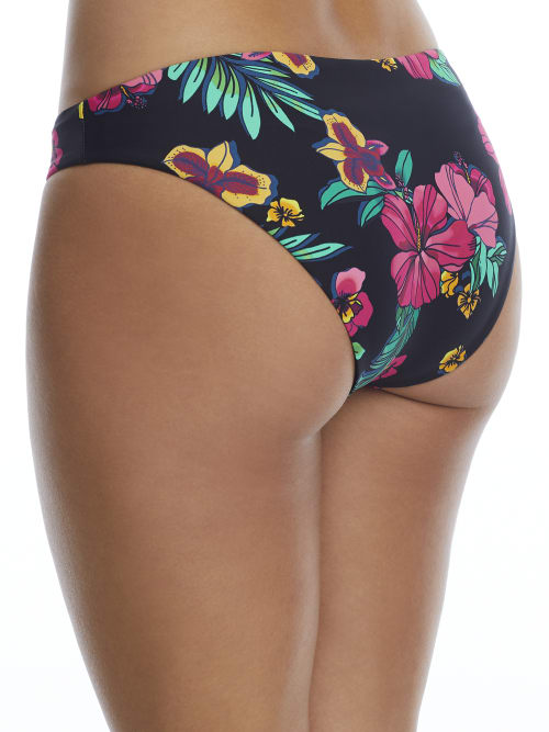 Birdsong Polynesian Floral Hipster Bikini Bottom