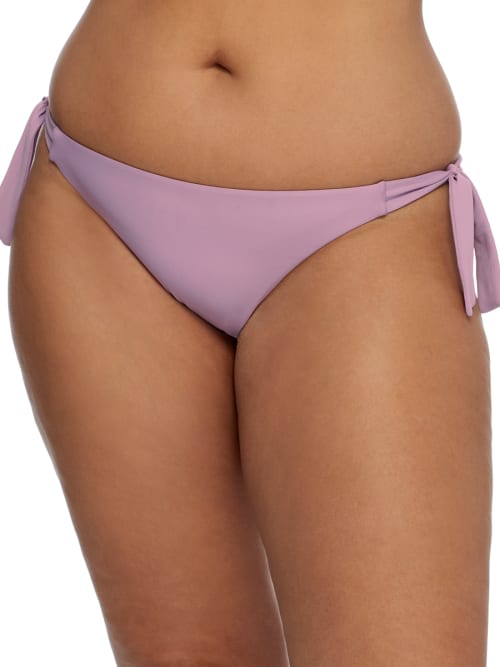 Birdsong Cheeky Side Tie Bikini Bottom In Lilac