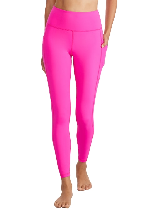 Shop Body Up Velocity Performance Leggings In Pink Glo