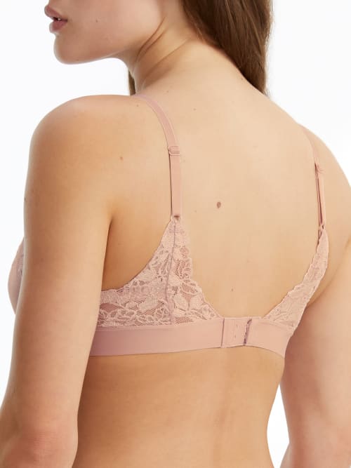 B.tempt'd By Wacoal Opening Act Lace Bra In Blush Pink