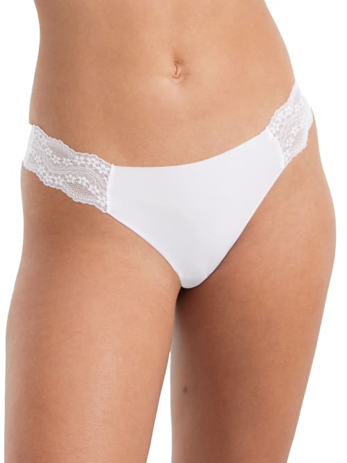 B.tempt'd By Wacoal B.bare Thong In White