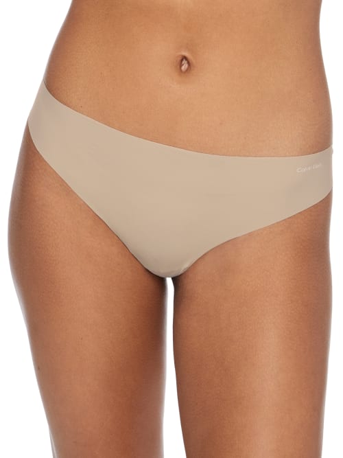 Calvin Klein Invisibles Thong In Dove