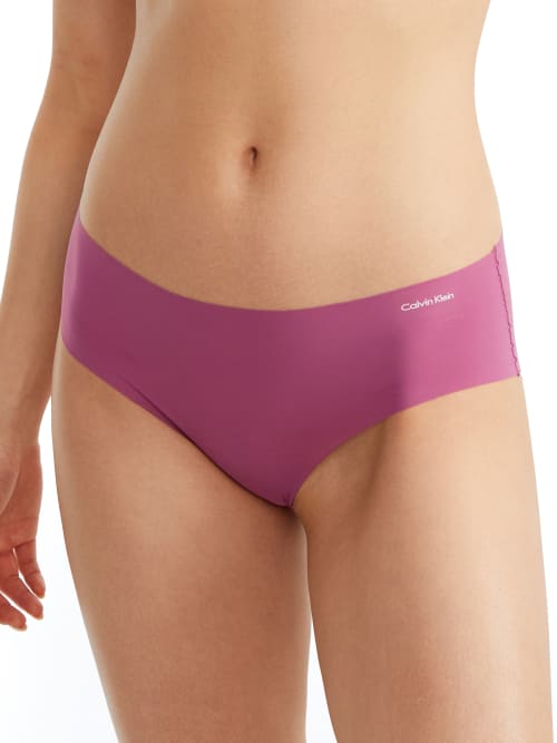 Calvin Klein Invisibles Hipster In Amethyst