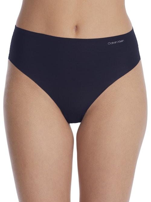 Calvin Klein Women's Invisibles High-waist Thong Underwear Qd3864