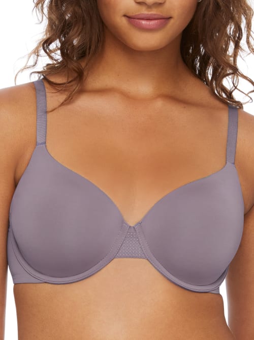 Calvin Klein Women's Perfectly Fit Flex Lightly Lined Perfect Coverage Bra Qf6617 In Lilac Bud