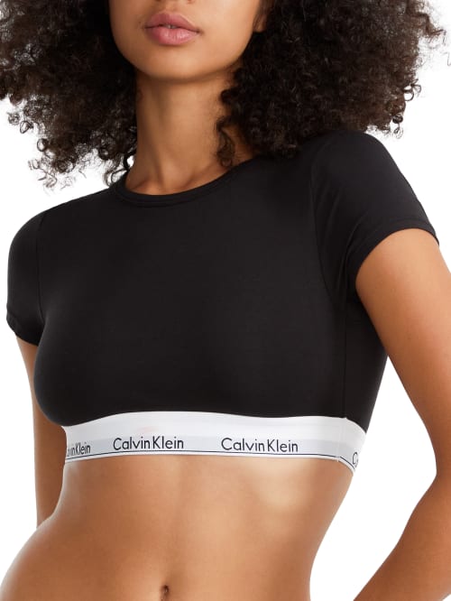 CALVIN KLEIN T-Shirt BH MODERN COTTON BLACK schwarz