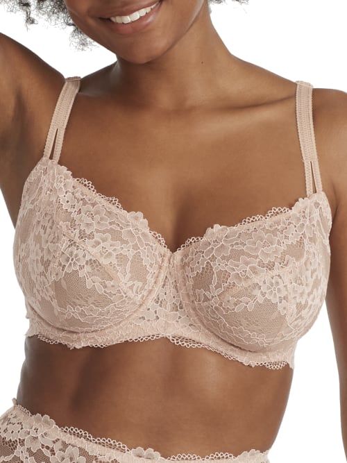 Lace Unlined Side Support Bra