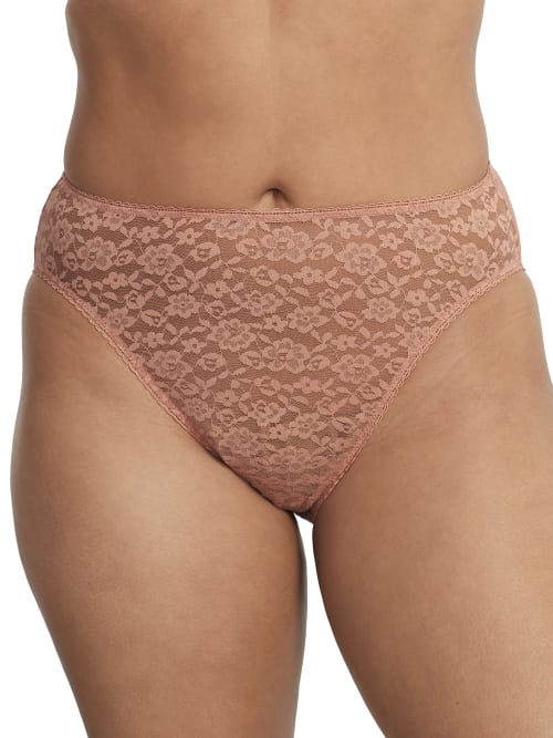 Allover Lace High-Leg Brief